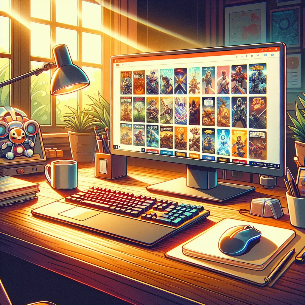 Seleção de jogos online